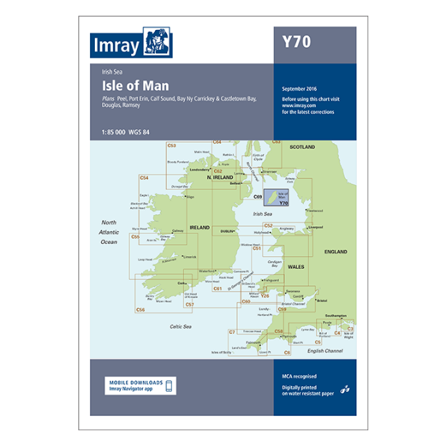 Imray Y 70 - Isle of Man